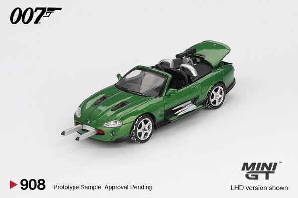 Picture of a Jaguar XKR with Gadgets by diecast car manufacturer Mini GT