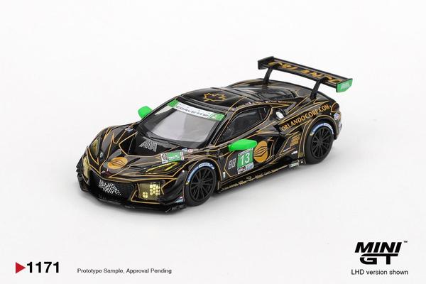 Picture of a Chevrolet Corvette Z06 GT3.R by diecast car manufacturer Mini GT