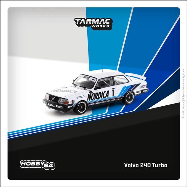 Picture of a Volvo 240 Turbo by diecast car manufacturer Tarmac Works