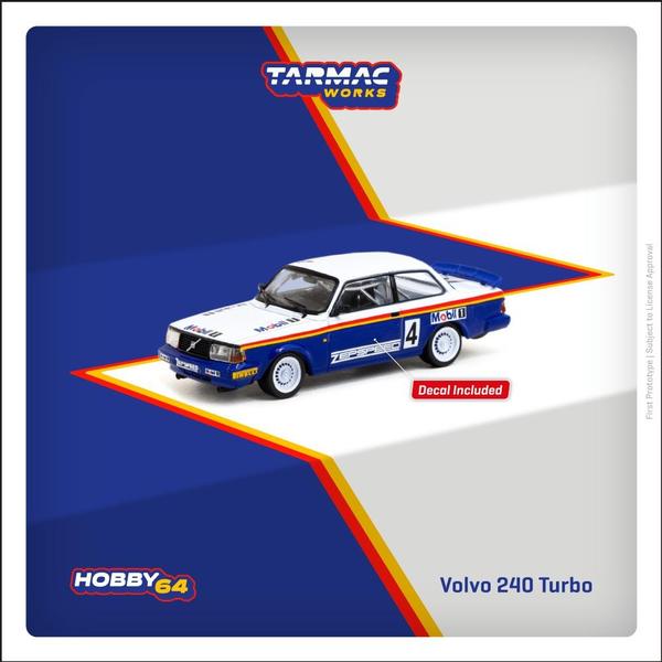 Picture of a Volvo 240 Turbo by diecast car manufacturer Tarmac Works