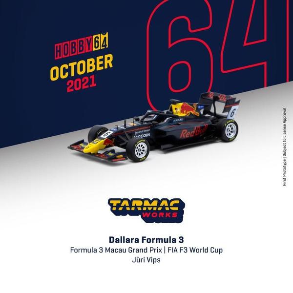 Picture of a Dallara Formula 3 by diecast car manufacturer Tarmac Works