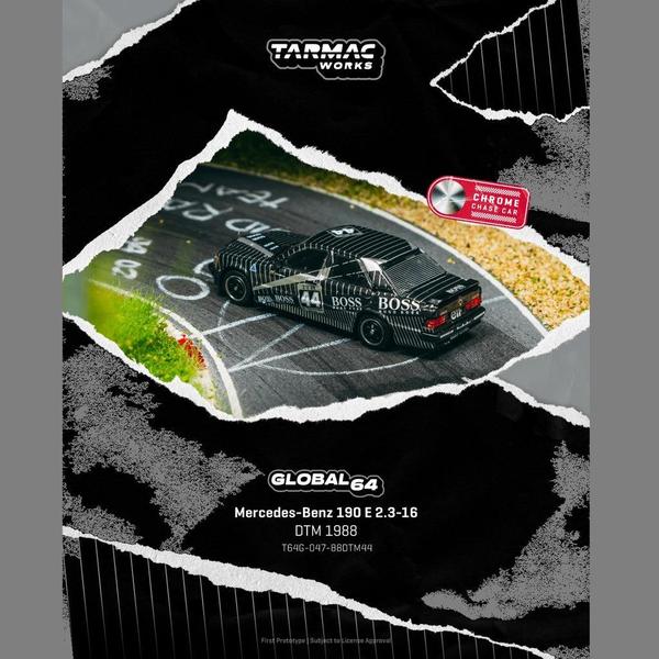 Pictrue of a Mercedes-Benz 190 E 2.3-16 1/64 Diecast Car by Tarmac Works T64G-047-88DTM44