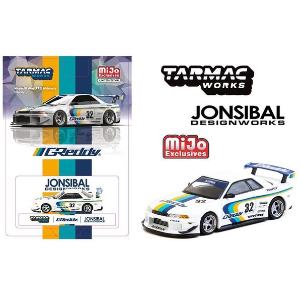 Picture of a Nissan Skyline GT-R R32 Widebody by diecast car manufacturer Tarmac Works