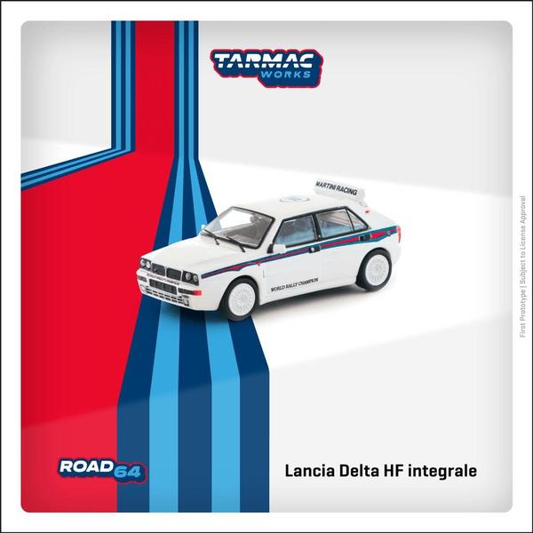 Picture of a Lancia Delta HF Integrale by diecast car manufacturer Tarmac Works