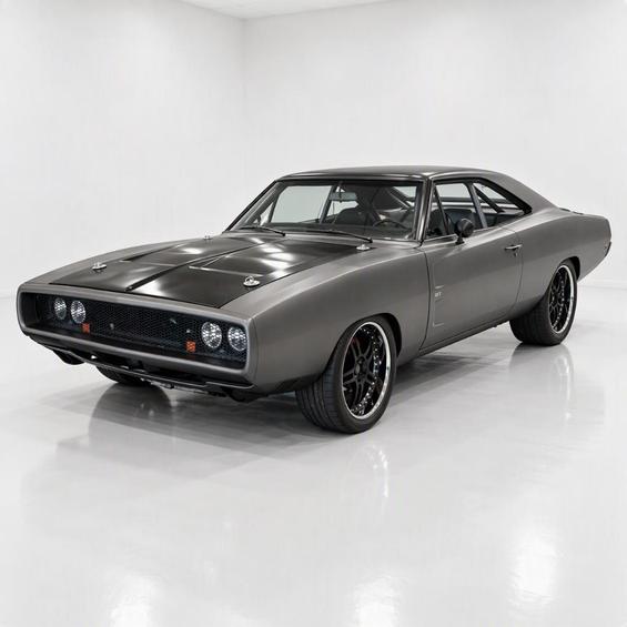 Feature Image for the blog The 1970 Dodge Charger in Fast Five - Fast and Furious by  djkmac