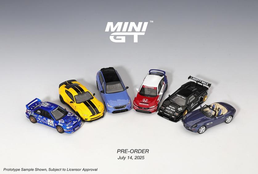 New Mini GT Pre-Order July 14 2025!
