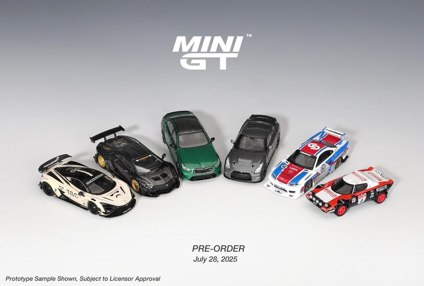 New Mini GT Pre-Order July 28 2025