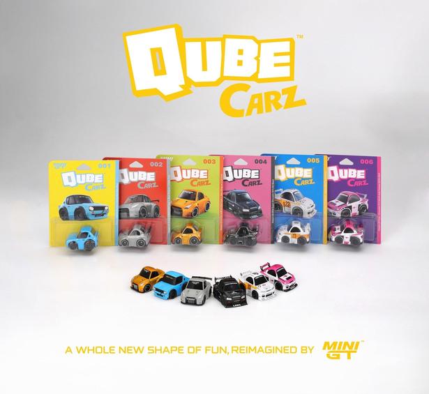 Qube Carz are here! The new reimagined product line by Mini GT