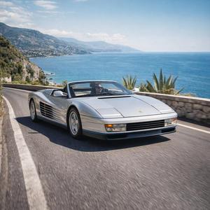 Image of a Ferrari Testarossa Pininfarina Gianni Agneli