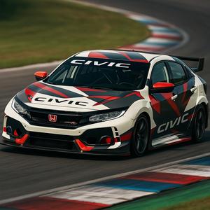 Image of a Honda Civic Type R TCR