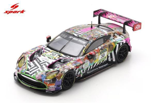 Picture of a Aston Martin Vantage GT3 Evo by diecast car manufacturer Spark