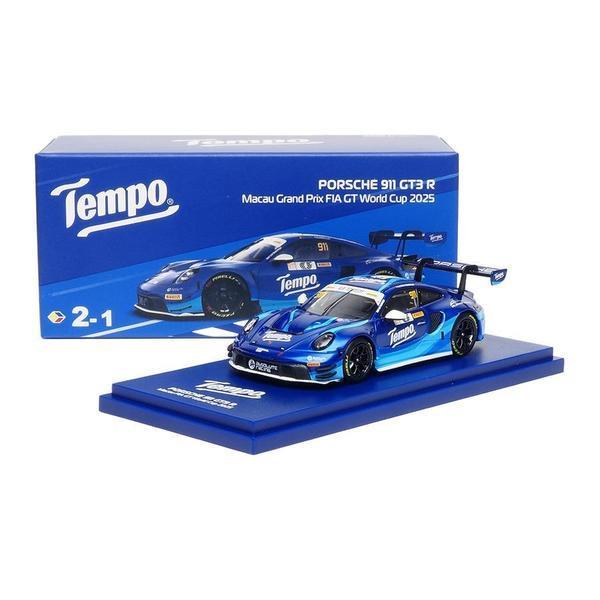 Pictrue of a Porsche 911 GT3 R 1/64 Diecast Car by Almost Real ARBOX-2-1-640002001