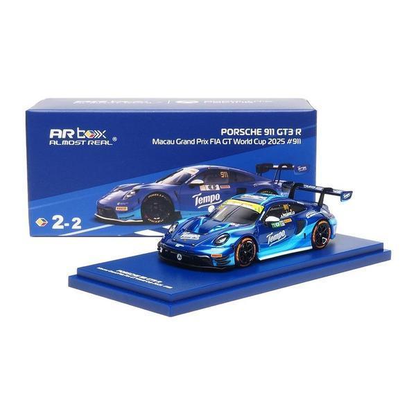 Pictrue of a Porsche 911 GT3 R 1/64 Diecast Car by Almost Real ARBOX-2-2-640002011