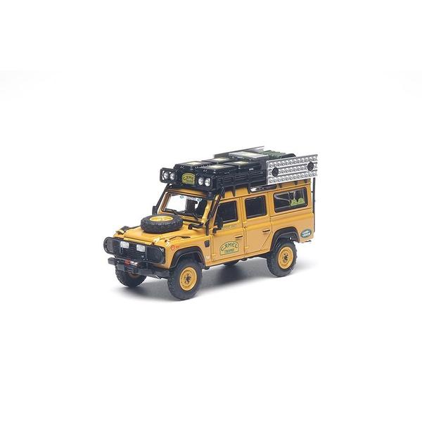 The Image-1 of the Land Rover Defender 110 Camel Trophy Support Unit 1/64 Diecast Car by Almost Real
