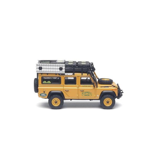 The Image-5 of the Land Rover Defender 110 Camel Trophy Support Unit 1/64 Diecast Car by Almost Real