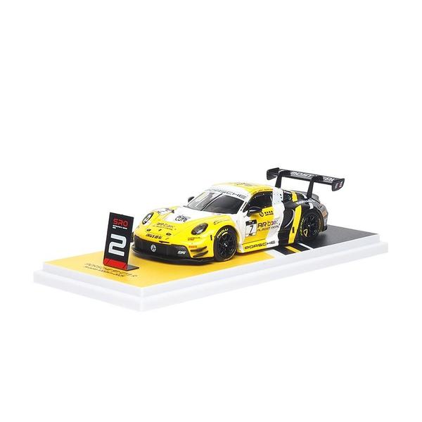 The Image-2 of the Porsche 911 GT3 R 1/64 Diecast Car by Almost Real
