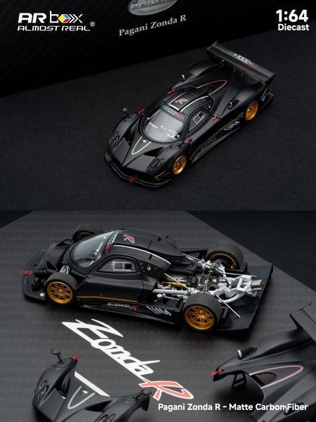 The Left-Rear of the Pagani Zonda R 1/64 Diecast Car by Almost Real