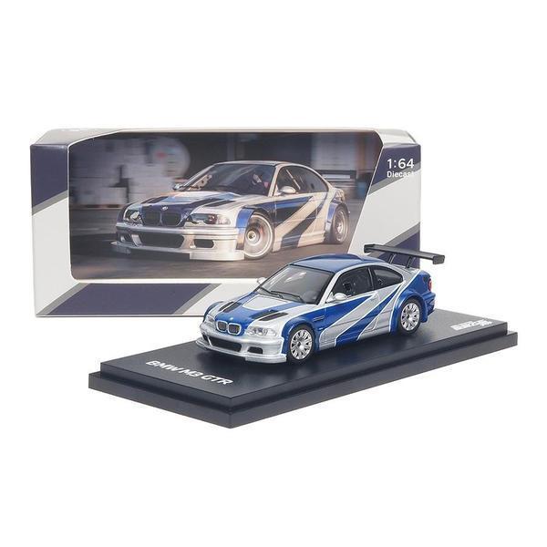 Pictrue of a BMW M3 GTR 1/64 Diecast Car by Almost Real ARBOX-XXX-