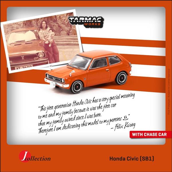 Picture of a Honda Civic (SB1) - J-Collection by diecast car manufacturer Tarmac Works