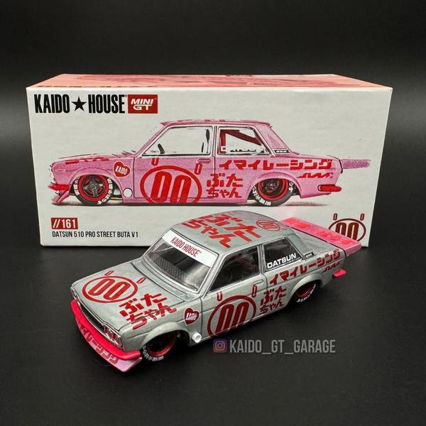 The Auto of the Datsun 510 Kaido House Pro Street Buta 1/64 Diecast Car by Kaido House