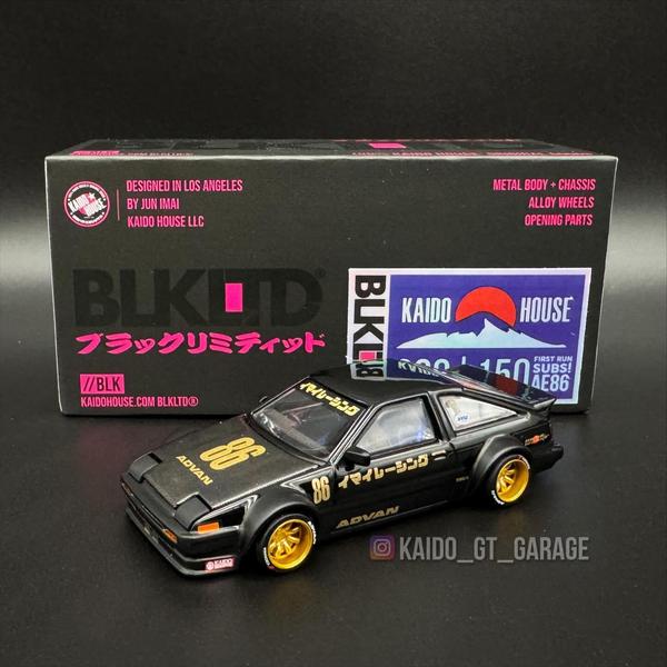 Pictrue of a Toyota Sprinter Trueno (AE86) Kaido House Street 1/64 Diecast Car by Kaido House KHMG_188