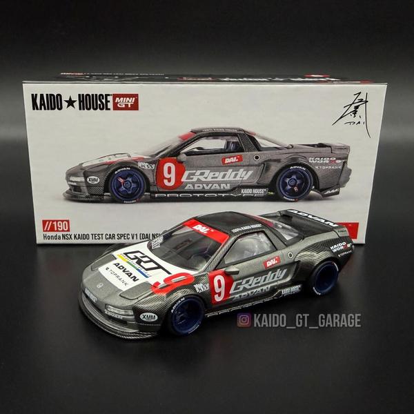 The Ch of the Honda NSX Kaido House Test Car 1/64 Diecast Car by Kaido House