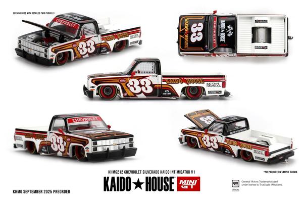 Picture of a Chevrolet Silverado Kaido Intimidator by diecast car manufacturer Kaido House