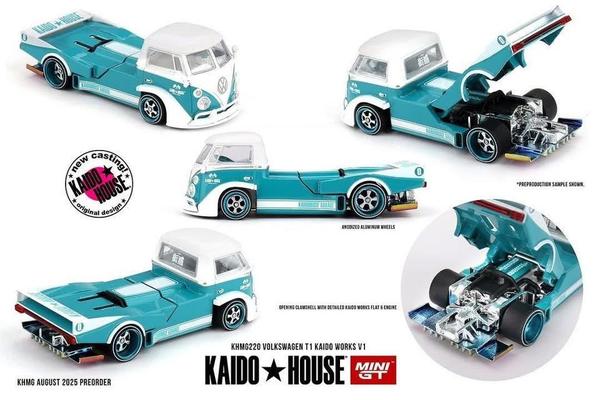 Picture of a Volkswagen T1 Kaido Works V1 by diecast car manufacturer Kaido House