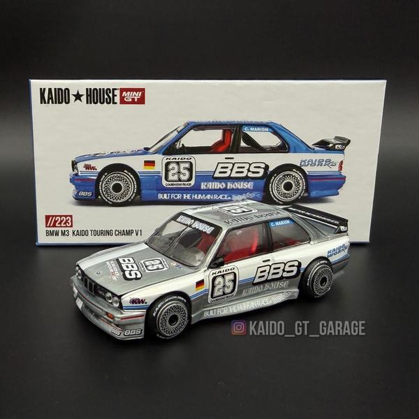The Ch of the BMW M3 Kaido Touring Champ V1 1/64 Diecast Car by Kaido House
