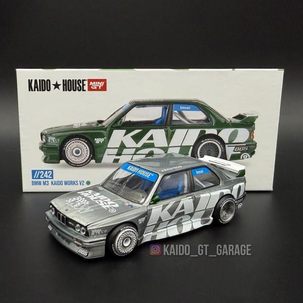 The Ch of the BMW M3 (E30) 1/64 Diecast Car by Kaido House