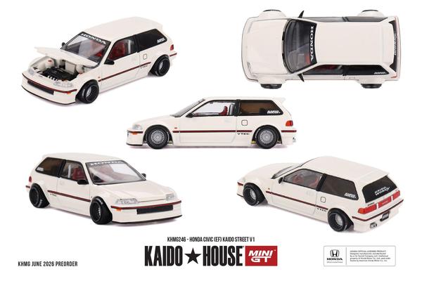 Pictrue of a Honda Civic (EF) 1/64 Diecast Car by Kaido House KHMG_246
