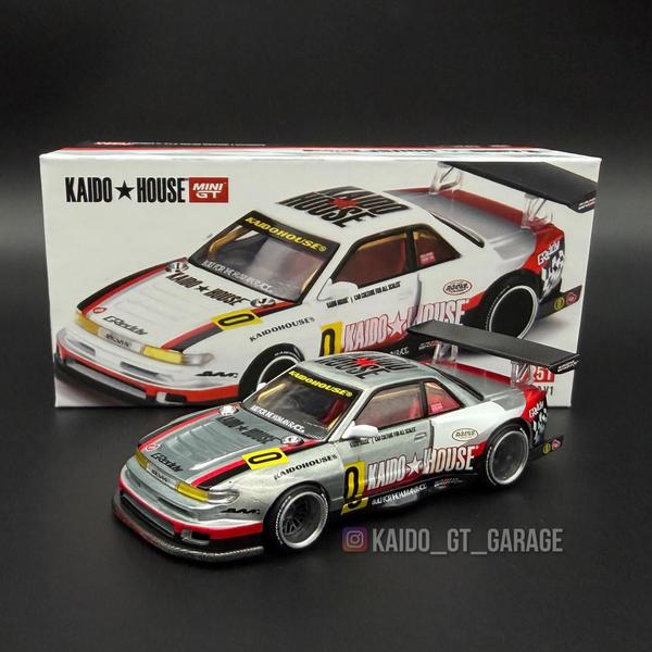 The Ch of the Nissan Silvia S13-R Circuit Spec 1/64 Diecast Car by Kaido House
