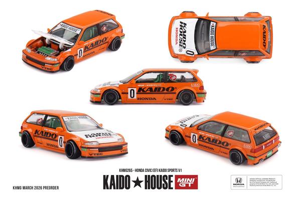 Picture of a Honda Civic (EF) Kaido Sports by diecast car manufacturer Kaido House