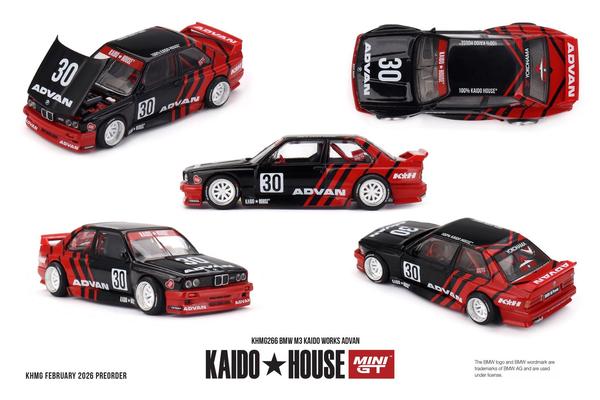 Picture of a BMW M3 Kaido Works Advan by diecast car manufacturer Kaido House