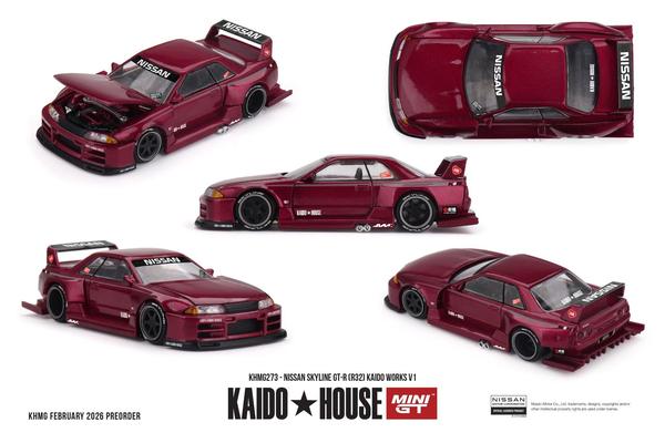 Picture of a Nissan Skyline GT-R (R32) Kaido Works by diecast car manufacturer Kaido House