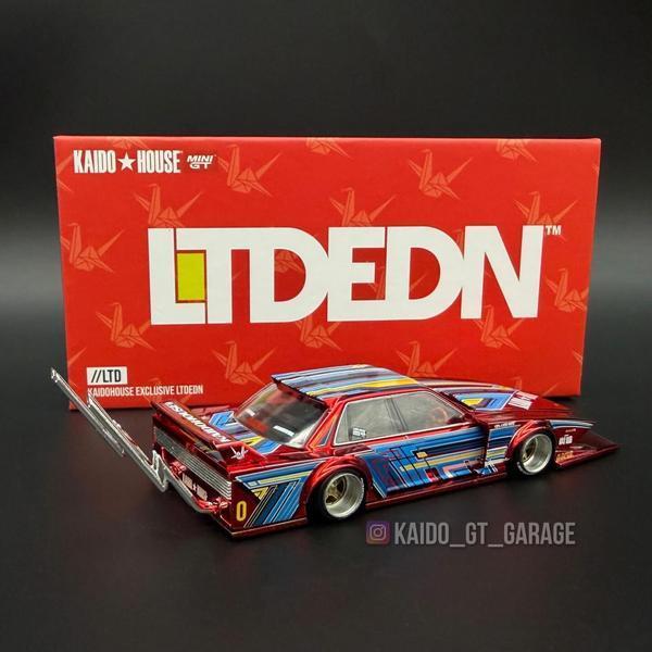 The Rear of the Kaido Star Prism 1/64 Diecast Car by Kaido House