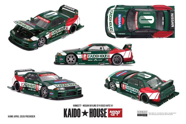 Pictrue of a Nissan Skyline GT-R (R32) KHTC 1/64 Diecast Car by Kaido House KHMG_277