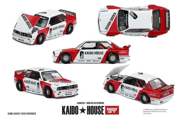 Pictrue of a BMW M3 (E30) 1/64 Diecast Car by Kaido House KHMG_293