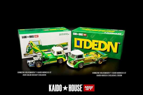 The Image-2 of the Volkswagen T1 1/64 Diecast Car by Kaido House