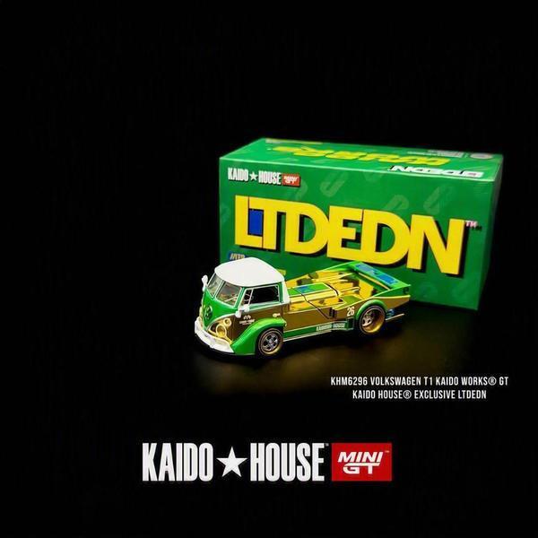 Pictrue of a Volkswagen T1 1/64 Diecast Car by Kaido House KHMG_296