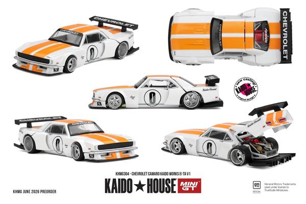 Pictrue of a Chevrolet Camaro 1/64 Diecast Car by Kaido House KHMG_304