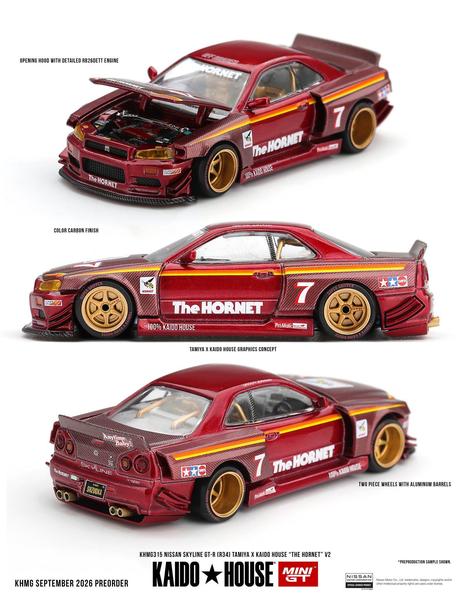 Picture of a Nissan Skyline GT-R (R34) Kaido House by diecast car manufacturer Kaido House