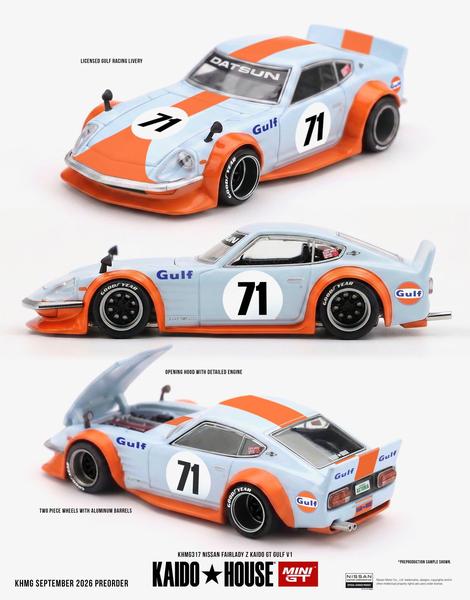 Picture of a Nissan Fairlady Z by diecast car manufacturer Kaido House
