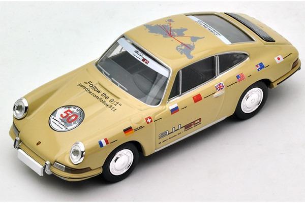 Picture of a Porsche 911 (1967 model) by diecast car manufacturer Tomytec Tomica Limited Vintage
