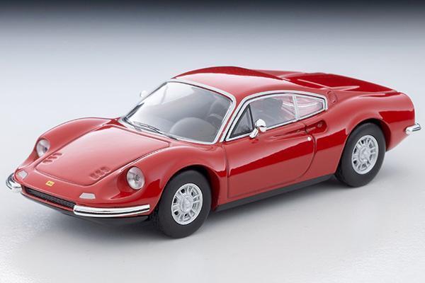 Picture of a Ferrari Dino 246 GT (1971 model) by diecast car manufacturer Tomytec Tomica Limited Vintage