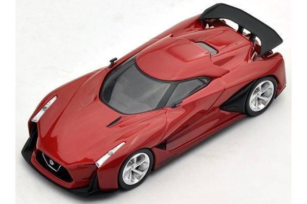 Pictrue of a Nissan Cocnept 2020 Vision Gran Turismo 1/64 Diecast Car by Tomytec Tomica Limited Vintage LV-N-Vision_GT-Red