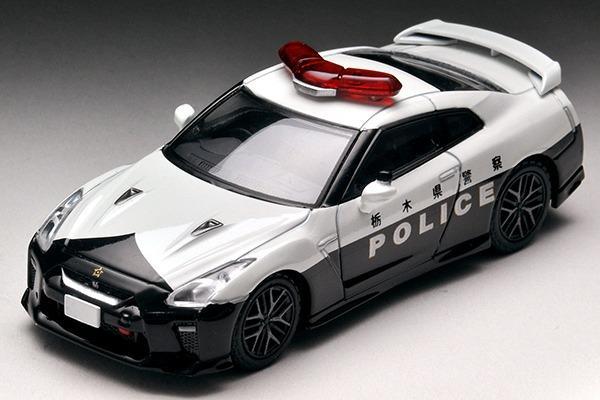 Picture of a Nissan GT-R Patrol Car (2017 model) by diecast car manufacturer Tomytec Tomica Limited Vintage