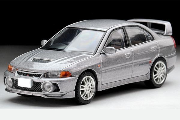 Picture of a Mitsubishi Lancer GSR Evolution IV by diecast car manufacturer Tomytec Tomica Limited Vintage