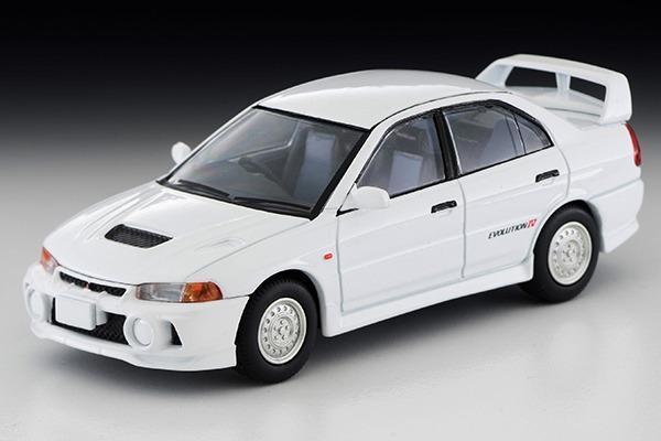 Picture of a Mitsubishi Lancer RS ​​Evolution IV by diecast car manufacturer Tomytec Tomica Limited Vintage