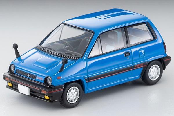 Pictrue of a Honda City Turbo (1982 model) 1/64 Diecast Car by Tomytec Tomica Limited Vintage LV-N261B